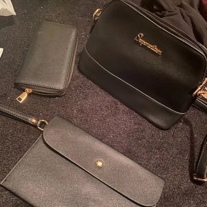 Satchel wristlet and wallet
